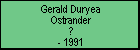 Gerald Duryea Ostrander